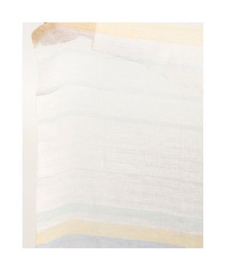 UNBILLION カカトゥ kakatoo / ストライプリネンストール ブルー