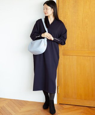 組曲 【人気につき再入荷！】ハーフムーンショルダー バッグ スカイブルー系