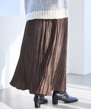 AMERICAN HOLIC プリーツスカート Brown