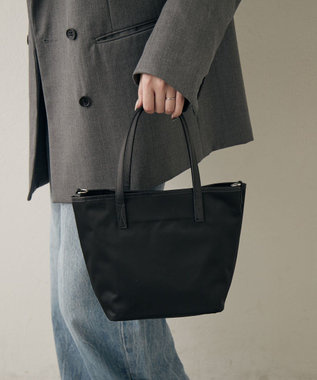 russet リバーシブル2wayトートバッグ(CE-1667) Trv-Black