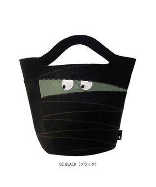 ROOTOTE 1296【インテリアになるトート】EU.デリ.グルグルミイラ-A 02：ブラック