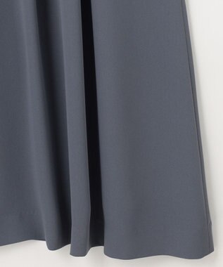 23区 【洗える】エフォートレスダブルクロス バルーンスリーブ ワンピース グレー系