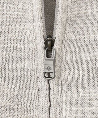 JOSEPH ABBOUD 【サスティナブル】スラブギマ ポロシャツ ライトグレー系