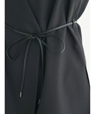 Green Parks 接触冷感　ベルト付きベスト Black