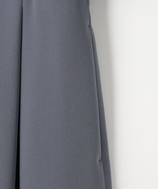 23区 【洗える】エフォートレスダブルクロス バルーンスリーブ ワンピース グレー系