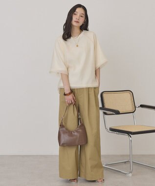 AMERICAN HOLIC シアーレイヤードプルオーバー Ivory