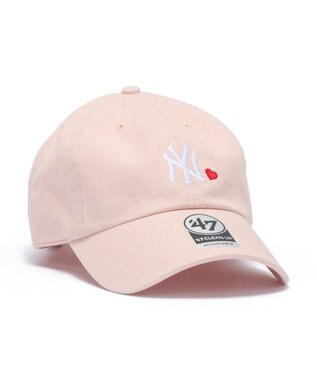 WEGO 【ユニセックス着用ITEM】＇47　CLEAN　UP　MLB　MINI　HEART ピンク