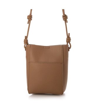 UNBILLION カシュカシュ cachecache / 縦型ミニショルダー キャメル