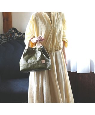 Regalo Felice 【軽量 / 2way / フォルムも変えられる】トート小 / REGALO KA(カーキ)