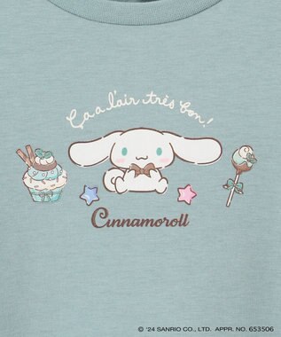 ANY KIDS 【any FAM×サンリオキャラクターズ】セーラーカラーワンピース ミント×シナモロール