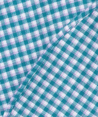 UNFILO MENS 【男女兼用】クリーンチェック ネルシャツ ブルーチェック