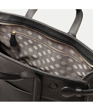 GOTAIRIKU 【ETIAM】シュリンク サイドベルトブリーフケース《Unite》 ブラック系