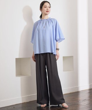 自由区 【SHIHOさん着用・ベーシック】レザースリム バングル グレー