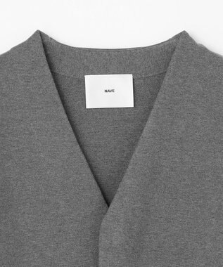 NAVE 【xNAVE】川上桃子コラボ ニットジャケット グレー系