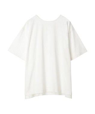 Green Parks 冷っとすずやか　バックカシュクールチュニック Off White