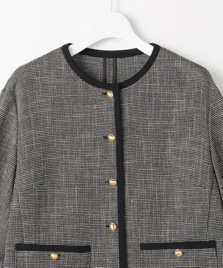 自由区 L ライトカラミライト ジャケット モノトーン