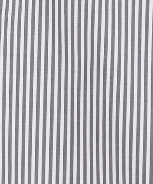 J.PRESS LADIES S エステネージュストライプ シャツ ブラウス ブラックストライプ系