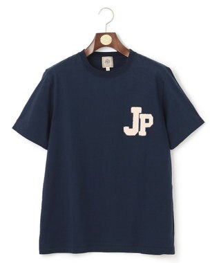 J.PRESS MEN J.PRESS サガラワッペンTシャツ ネイビー系