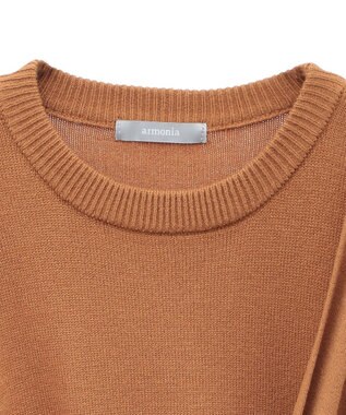 Green Parks armonia．ツイストレイヤードプルオーバー Camel