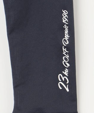 23区GOLF 【WOMEN】【吸水速乾・UVカット】３０ｄインナーUネック カノコ ネイビー系