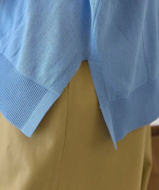 AMERICAN HOLIC 【前後2WAY】ポンチョニット Sax