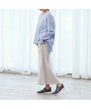 ing <ing>【レイン対応】スマートステップ イージーフィットスニーカー グレー