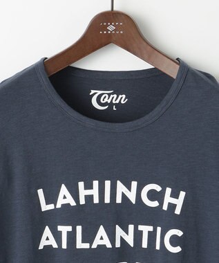 JOSEPH ABBOUD MOUNTAIN 【SPACE・オーガニックコットン】ロゴＴシャツ ネイビー系