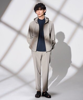 JOSEPH HOMME 【WEB限定】【新素材 / 新型】エンジニアドテック　リラックスフォルムモックネックＴシャツ ネイビー系