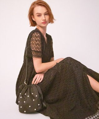 TOCCA 【ヨンア×大人百花×TOCCAコラボ・洗える】IN THE KALEIDOSCOPE ドレス ブラック系7