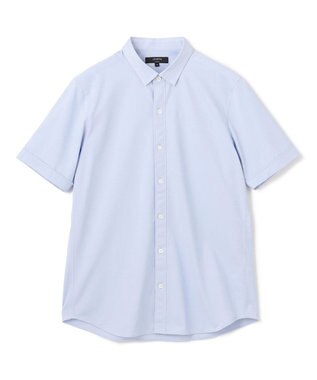 JOSEPH HOMME 新素材【洗える/ストレッチ】ハイゲージコットンジャージー 　レギュラーカラーシャツ サックスブルー系