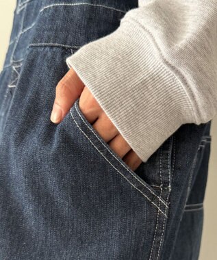 WEGO オーバーオール デニム中濃色