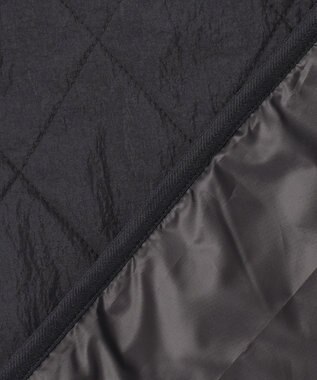 JOSEPH ABBOUD MOUNTAIN 【サステナブル/中綿/軽量/北陸ファブリック】ライトナイロンワッシャーブルゾン ブラック系