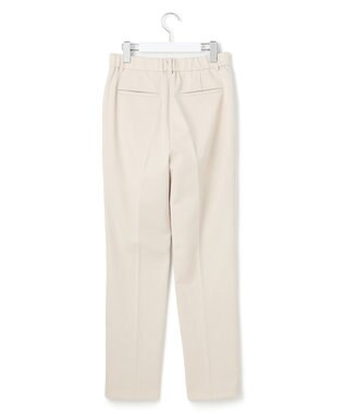 23区 L 【VERY掲載/撥水加工/洗える】TRストレッチギャバ テーパード パンツ アイボリー系