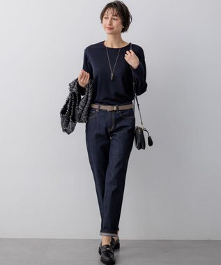 23区 【滝沢眞規子さん着用/VERY掲載】メタルループ ベルト ベージュ系