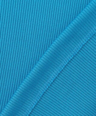 ICB ブライトステッチリブ タンクトップ ターコイズ