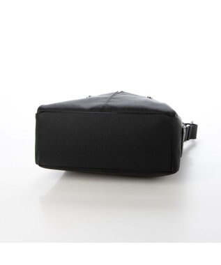 LA BAGAGERIE フロントポケット　スクエアナイロンショルダー　Sサイズ ブラック
