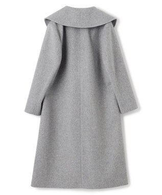 TOCCA LOOFAH ショールカラーウールコート グレー系