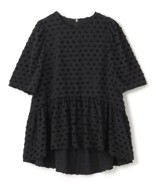 TOCCA 【泉里香さん着用】【消臭】IN A CIRCLE ブラウス ブラック系