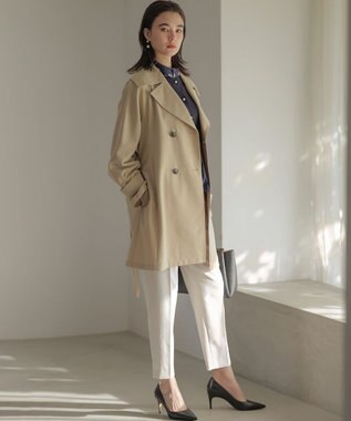 組曲 L リラクシング トレンチコート ベージュ系