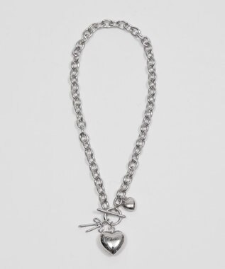 WEGO Lハートモチーフチャームネックレス 柄1
