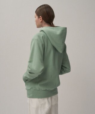 ATON NATURAL DYED URAKE | フーディー - UNISEX 060  GREEN