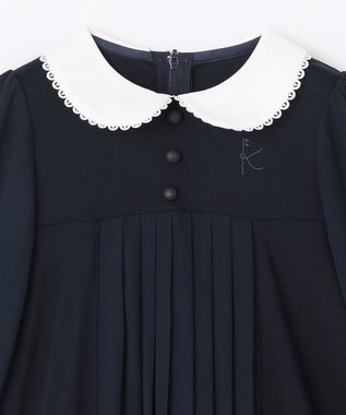組曲 KIDS 【110-140㎝】ノーブルネイビー ワンピース ネイビー