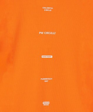 PW CIRCULUS 【MEN】ミニワッフル鹿の子ポロ ゴルフ オレンジ系