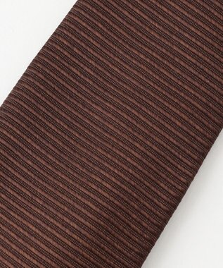J.PRESS MEN 【J.PRESS 10PLY LUXURY SILK COLLECTION】ツイルソリッド ネクタイ ダークブラウン系