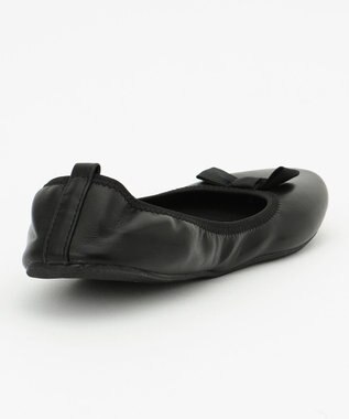 ANY 【トートバッグ付き】コンパクトリボンスリッパ ブラック