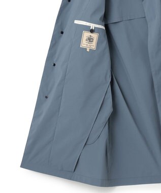 J.PRESS MEN テクニカルライトポプリン ドレスカーコート サックスブルー系