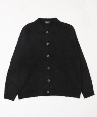 WEGO ブークレボタンカーディガン ブラック