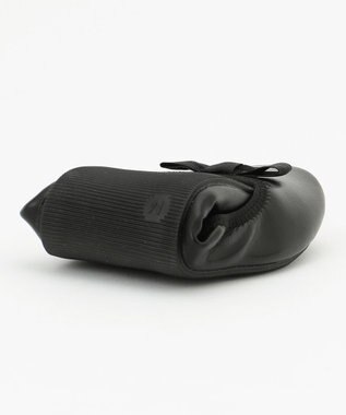 ANY 【トートバッグ付き】コンパクトリボンスリッパ ブラック