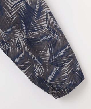 JOSEPH ABBOUD MOUNTAIN 【UNISEX】3Dエンボスリーフ パーカー ライトグレー系6