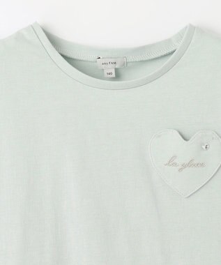 ANY KIDS バックシャン Tシャツ ミント×アイス